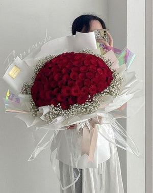 150 Red Roses Bouquet