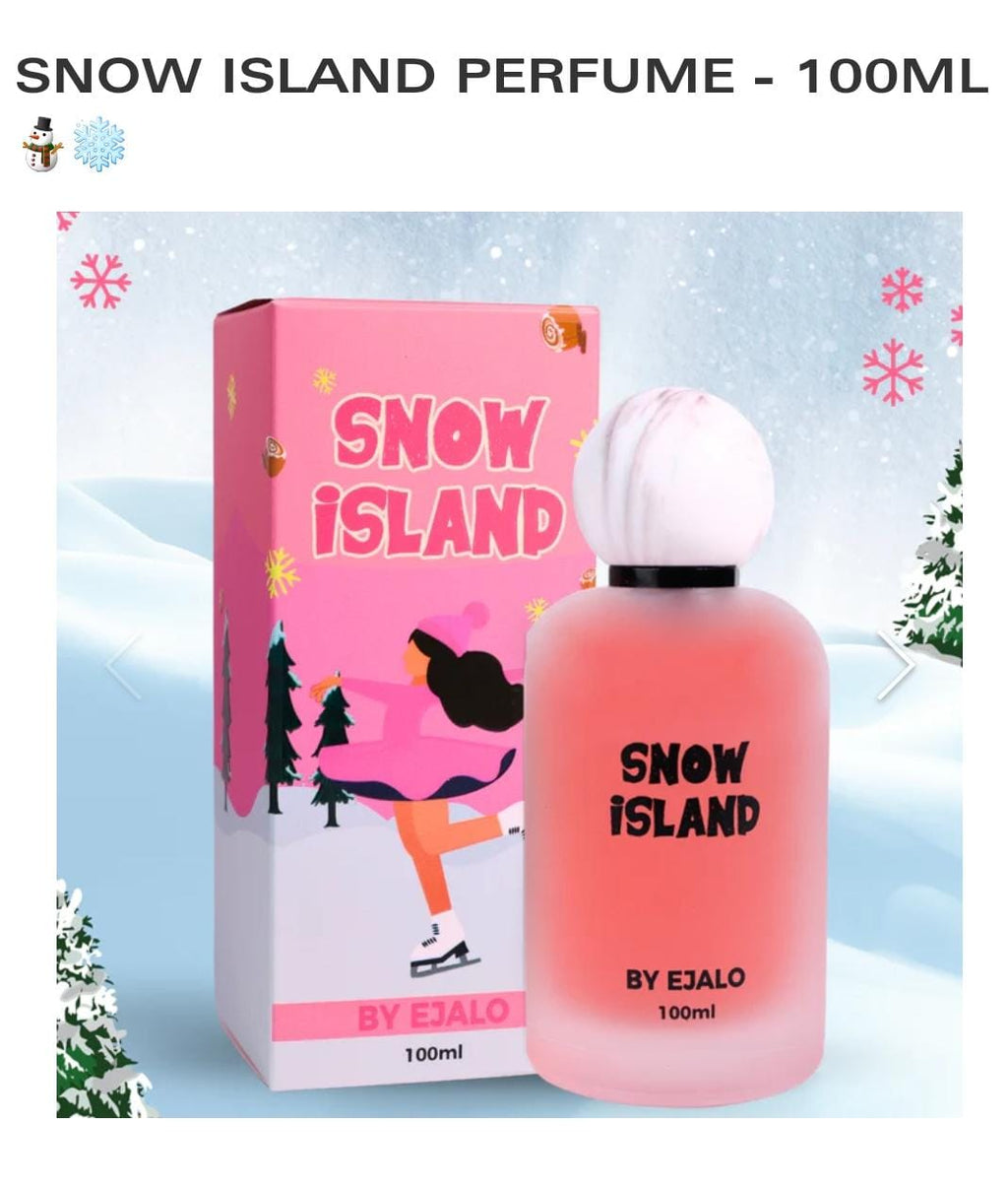 Snow Island Perfume - 100ml