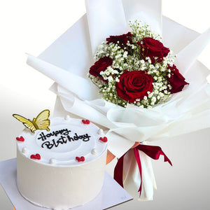 Offer Flowers + Cake