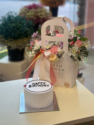 Offer Flowers + Cake