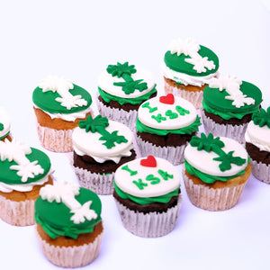 Saudi national day 2023 12 Matching Cup Cake