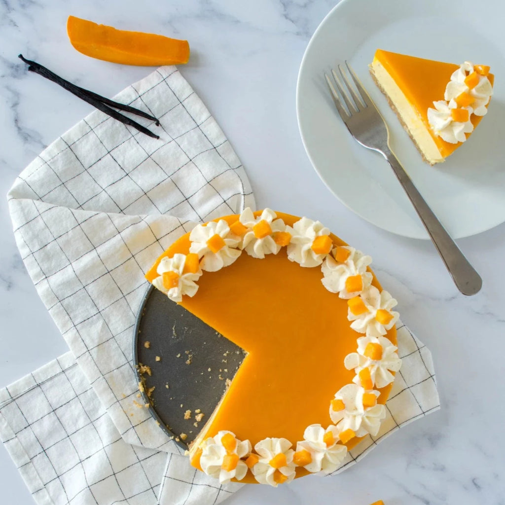 Mango & Vanilla Cheesecake