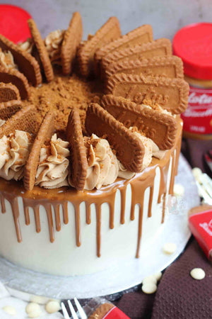 Biscoff Drip Cake