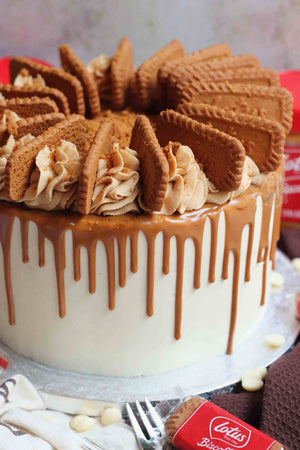 Biscoff Drip Cake