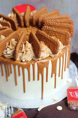 Biscoff Drip Cake