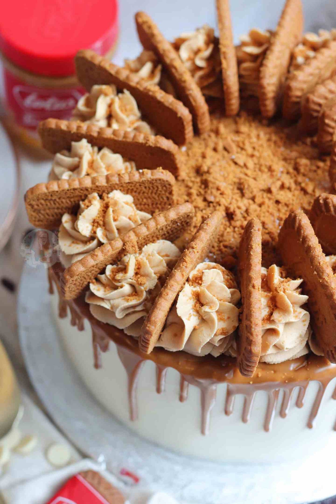 Biscoff Drip Cake