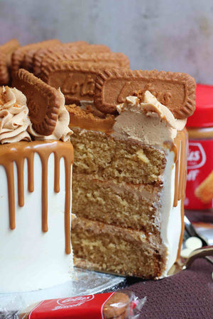 Biscoff Drip Cake