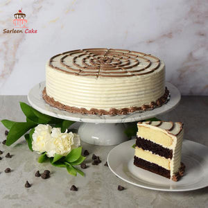 Black + White Layer Cake